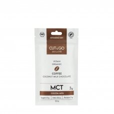MULATE CUT&GO COFFEE ekologiškas šokoladas su MCT