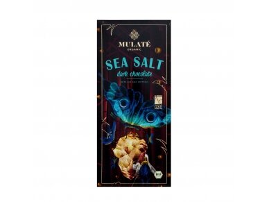 MULATE ORGANIC SEA SALT organic dark chocolate