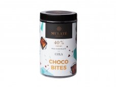 MULATE PREMIUM COLA & POPPING CANDY'S pieninio šokolado užkandis, 250 g