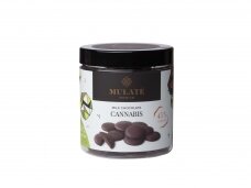 MULATE PREMIUM MILK CANNABIS pieninio šokolado užkandis, 150 g