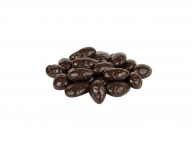 MULATE LIGHT roasted almonds in dark chocolate 1