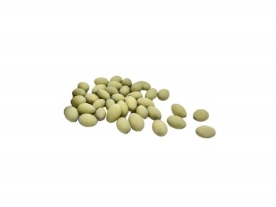 MULATE POWER BOOST Skrudinti migdolai baltajame šokolade, praturtintame proteinu, 120 G 1 MULATE POWER BOOST Skrudinti migdolai baltajame šokolade, praturtintame proteinu, 120 G 1