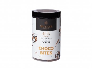 MULATE PREMIUM COFFEE pieninio šokolado užkandis, 250 g
